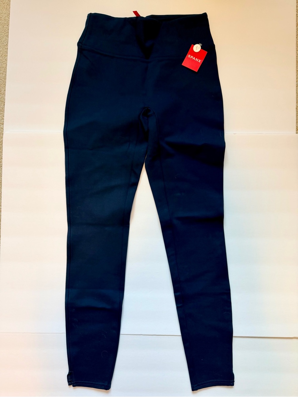 SPANX Women’s Navy High-Waist Leggings Tall Size Small New With Tags